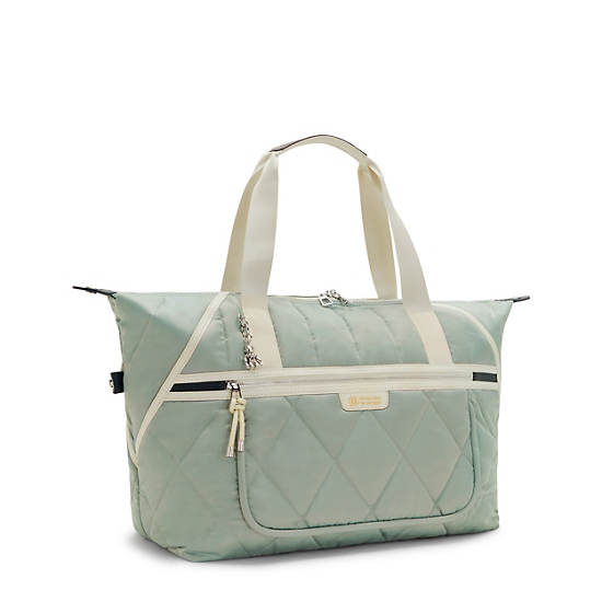 Kipling Art Medium Classic Tote Bags Tender Sage | CA 1443AH